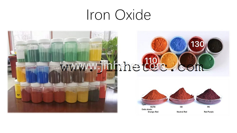 Iron Oxide Red 130 Pigments In Block Pavers